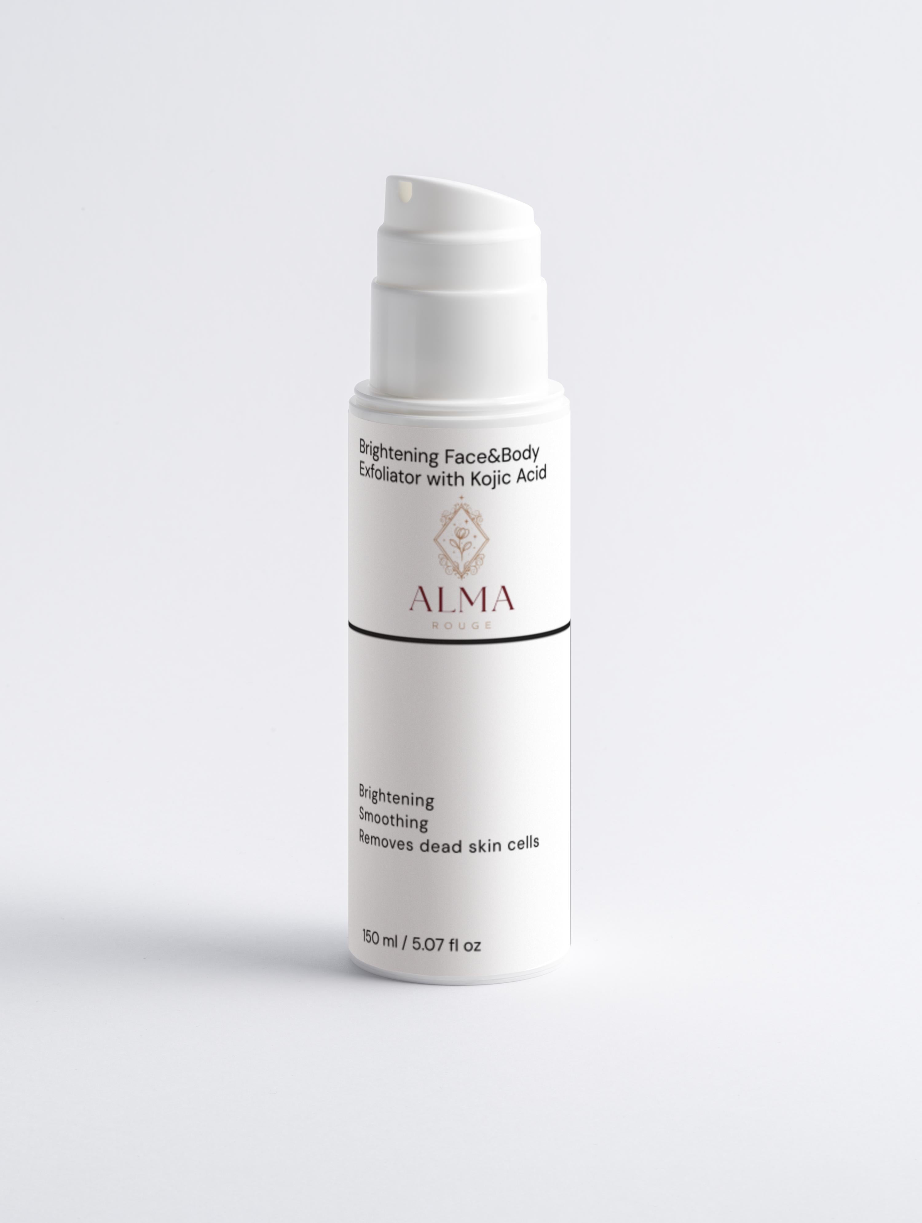 Esfoliante illuminante viso e corpo con acido kojico